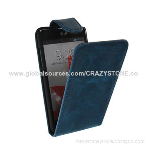 Flip PU Leather Case for LG Optimus G2
